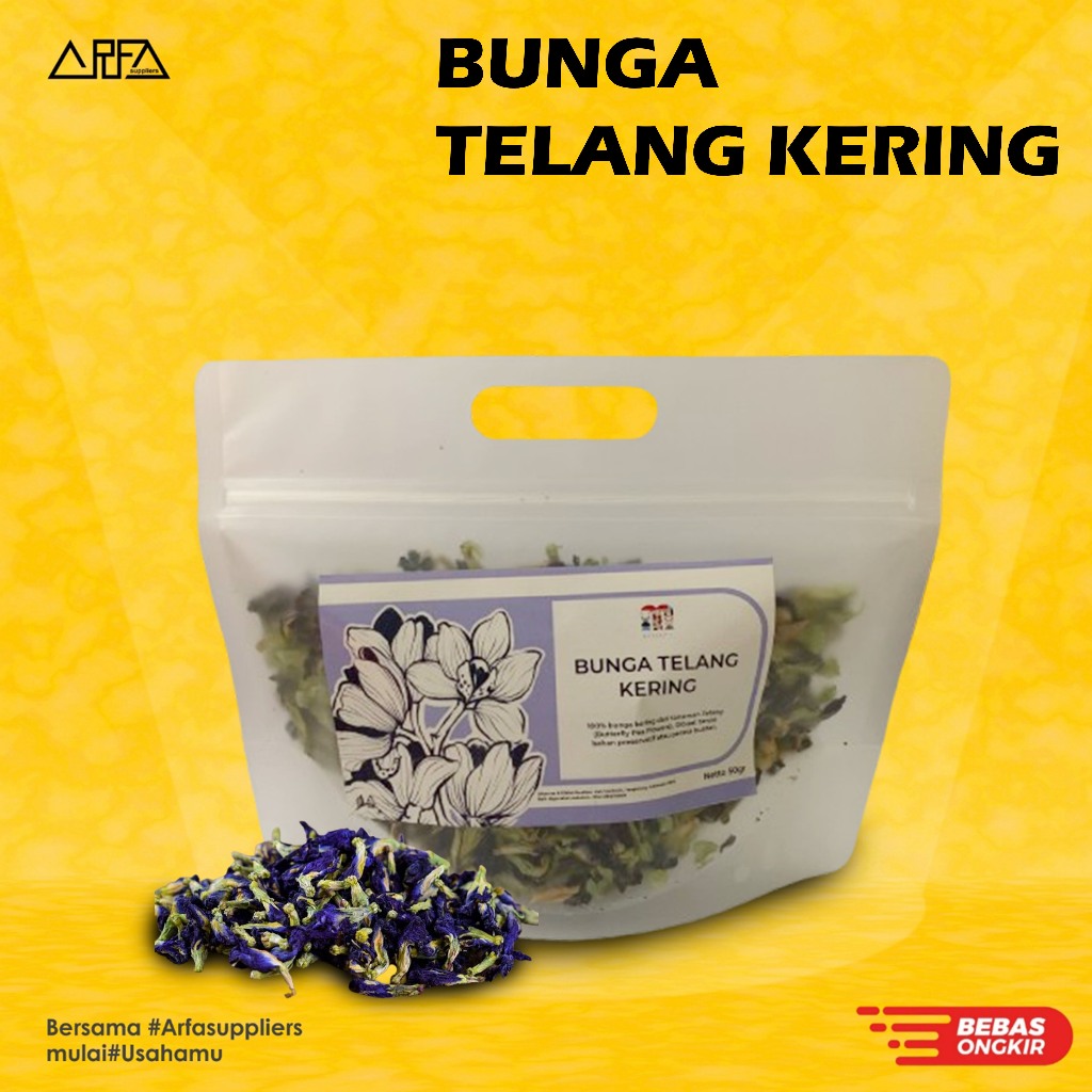 

Bunga Telang kering / Butterfly Pea