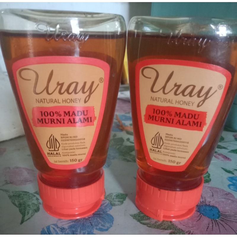 

Uray Natural Honey 100% Madu Murni Alami 150gr