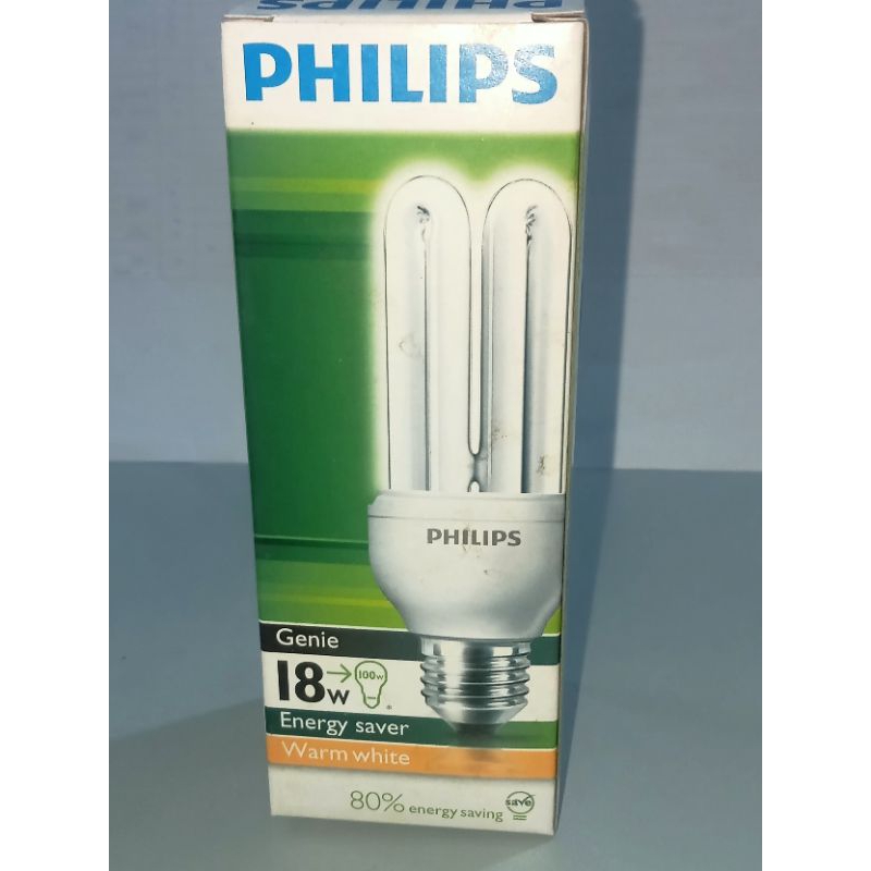 LAMPU PHILIPS 18 WATT WARNA KUNING (GENIA)