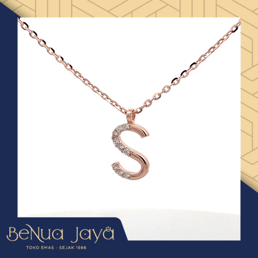 Kalung Emas Huruf S (ITL) 750/17K #00331514