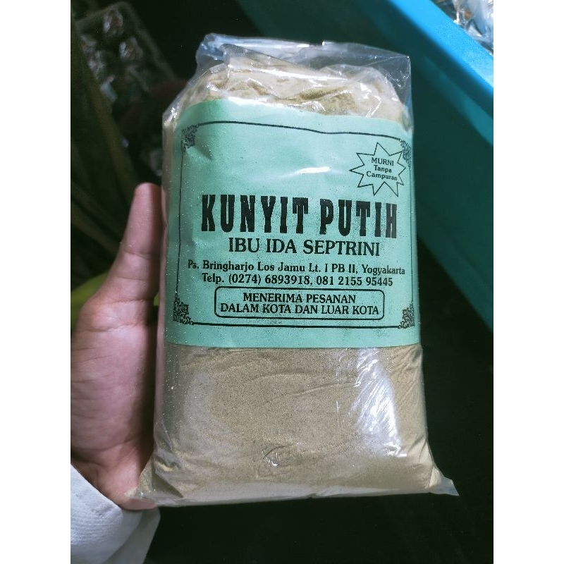 

Bubuk kunyit putih - kunyit putih murni - original berkualitas - 500 gr