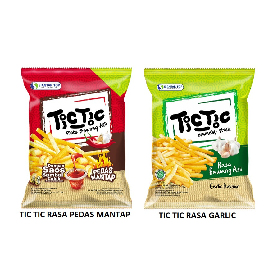 

Tic Tic Snack Rasa Bawang Asli 2000an