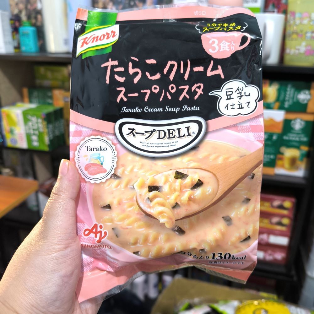 

Knorr Soup DELI Cod Roe Cream Soup Pasta (Soy Milk)