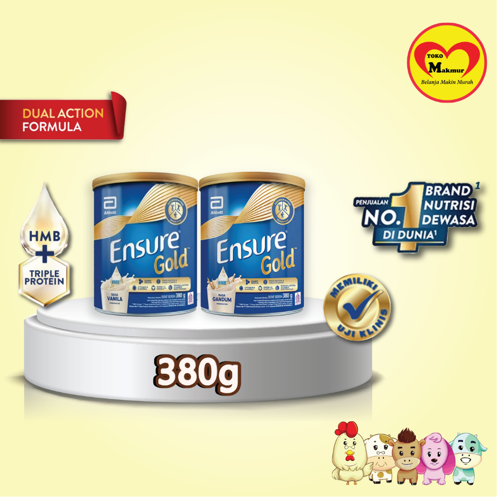 

Ensure Gold Vanila / Gandum 380gr / Toko Makmur Pondok Jati