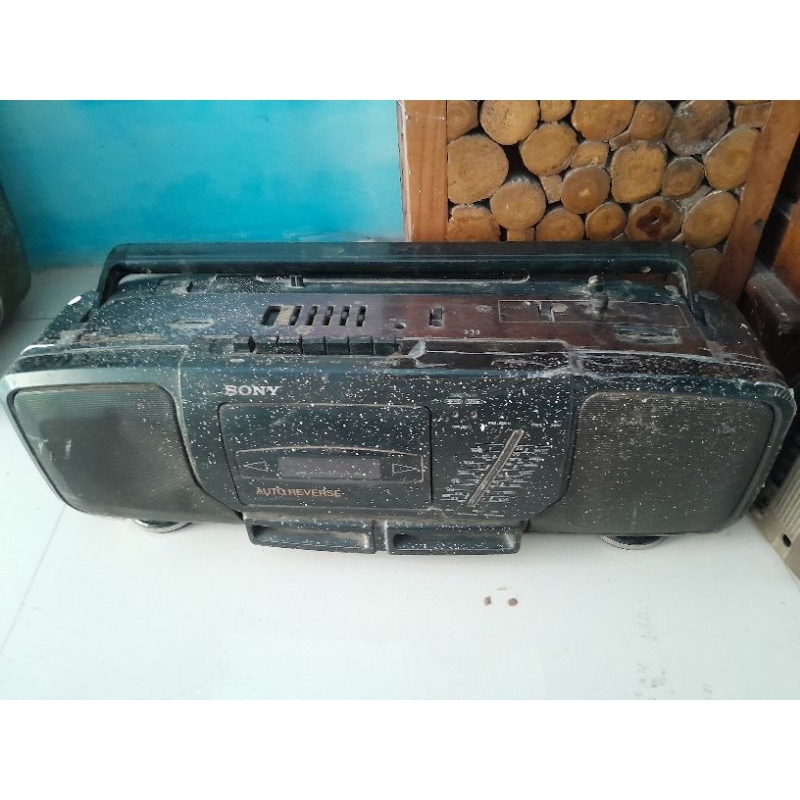 tape radio sony jadul bekas off mati