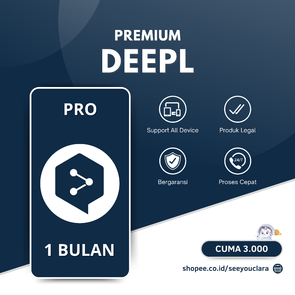 DEEPL PRO PREMIUM MURAH