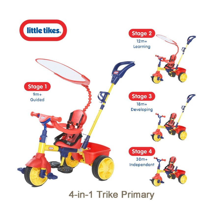 Makassar Sepeda Little Tikes 4-in-1 Trike Primary Sepeda Anak