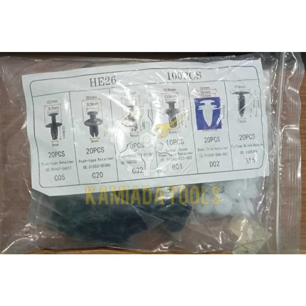 Klip Bumper/Clip Bumper/Klip Kancing Kendaraan/Klip Universal