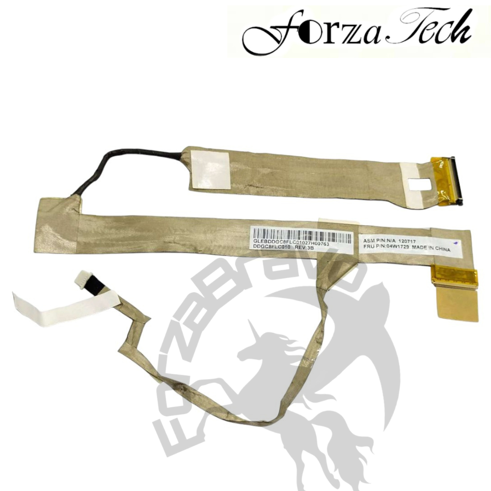 LVDS Video Screen Cable Flexible Fleksibel LCD LED ThinkPad L520 L512 15.6" DDGC8FLC010 04W1729 40 P
