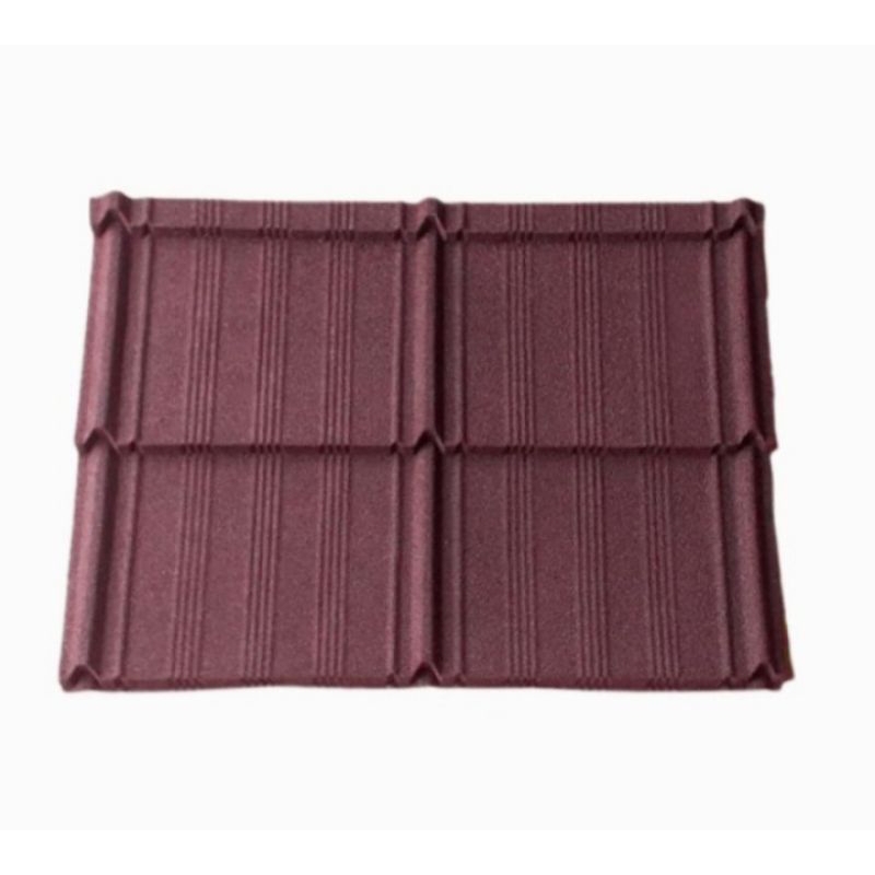 genteng metal pasir minimalis 2x2 warna hitam