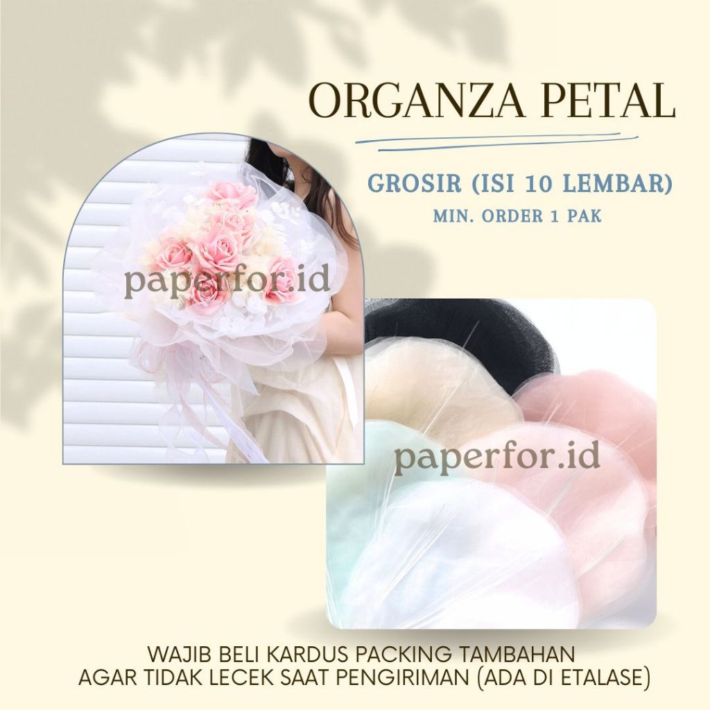 

GROSIR - Organza Petal