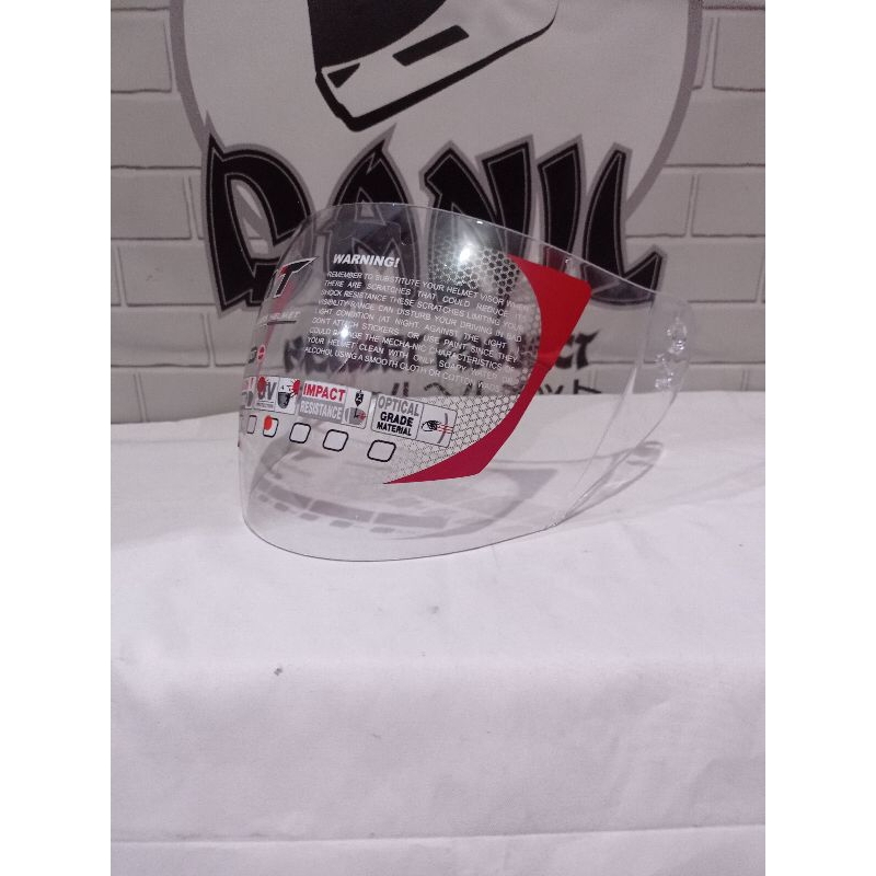 Kaca Helm Kyt DJ Maru Visor Helm Kyt DJ Maru Original