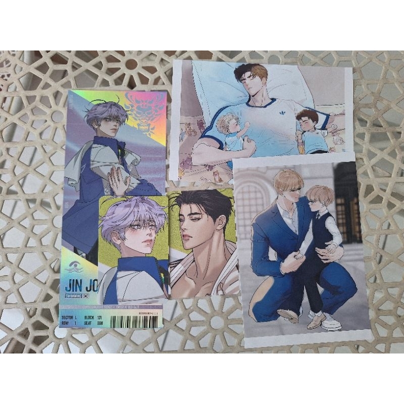 RPC Pearl Boy Jooha Dooshik Ticket Lezhin Bomtoon PBOX