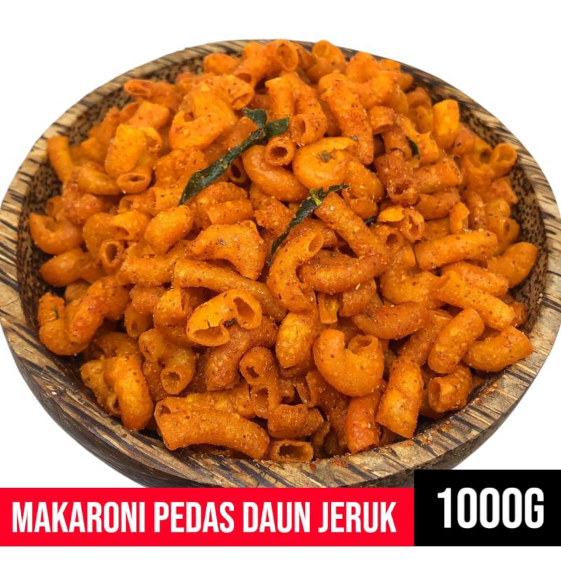 

1kg makaroni pedas daun jeruk kiloan murah