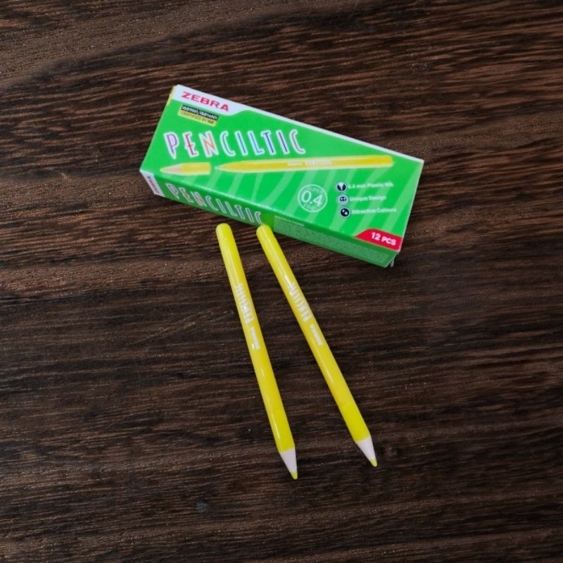 

PULPEN ZEBRA PENCILTIC FINELINER/ 0.4mm/ yellow