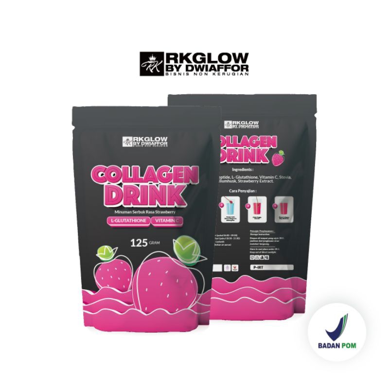 ✅ COD | RK COLLAGEN DRINK | MINUMAN PEMUTIH BPOM | AMAN BUMIL BUSUI