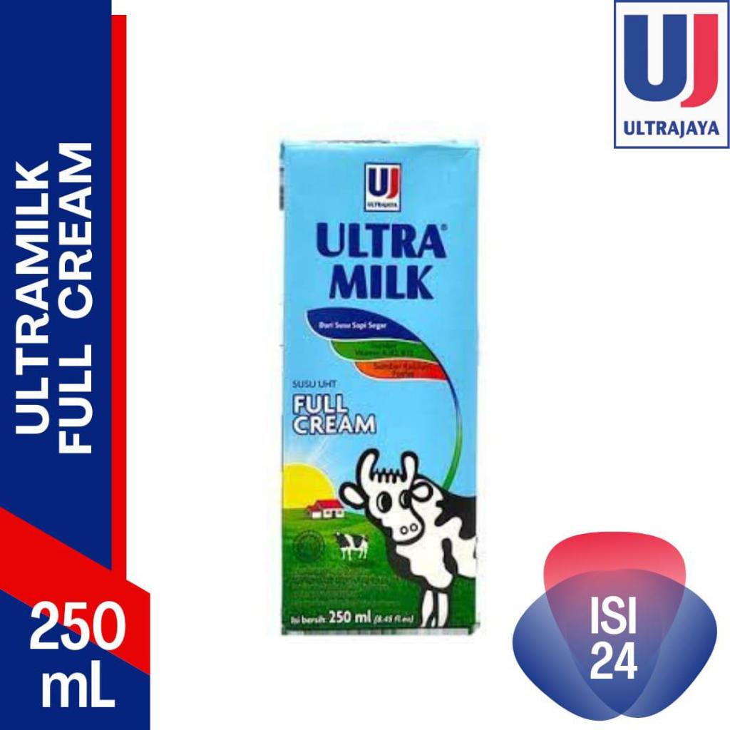 

ULTRA MILK 250 ML 1 DUS ISI 24 PCS BISA MIX