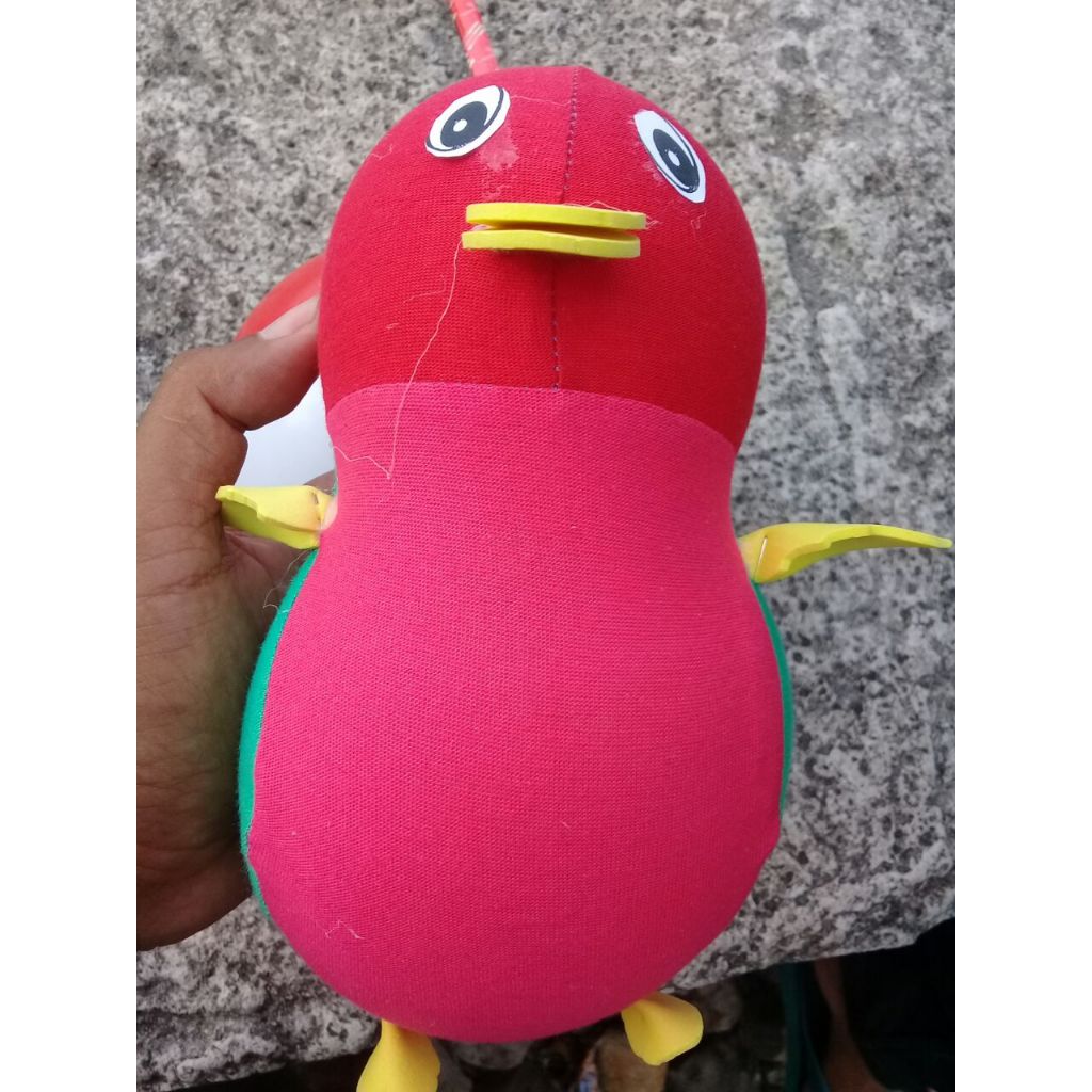 Boneka Balon Tiup Pinguin Jahit 100 Pcs