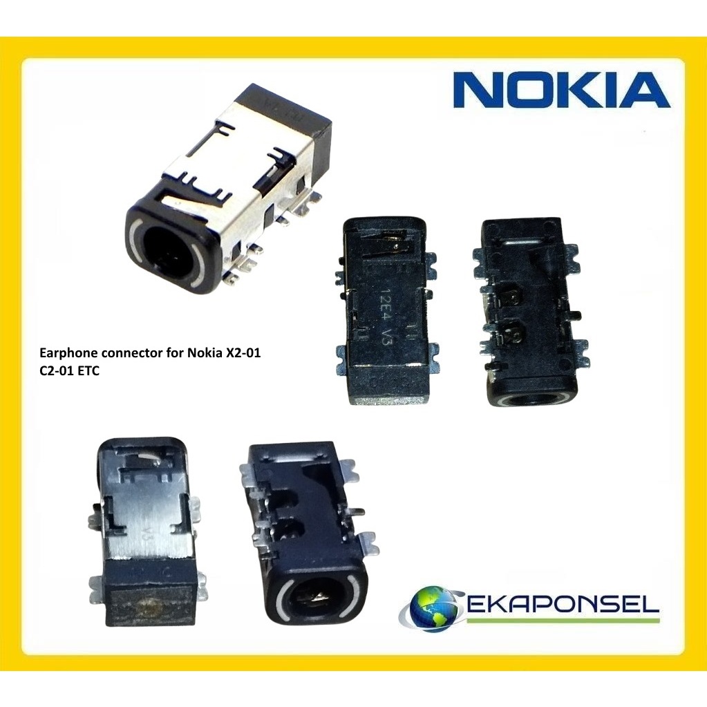 Earphone connector Nokia X2-01, Nokia C2-01 ETC ORIGINAL