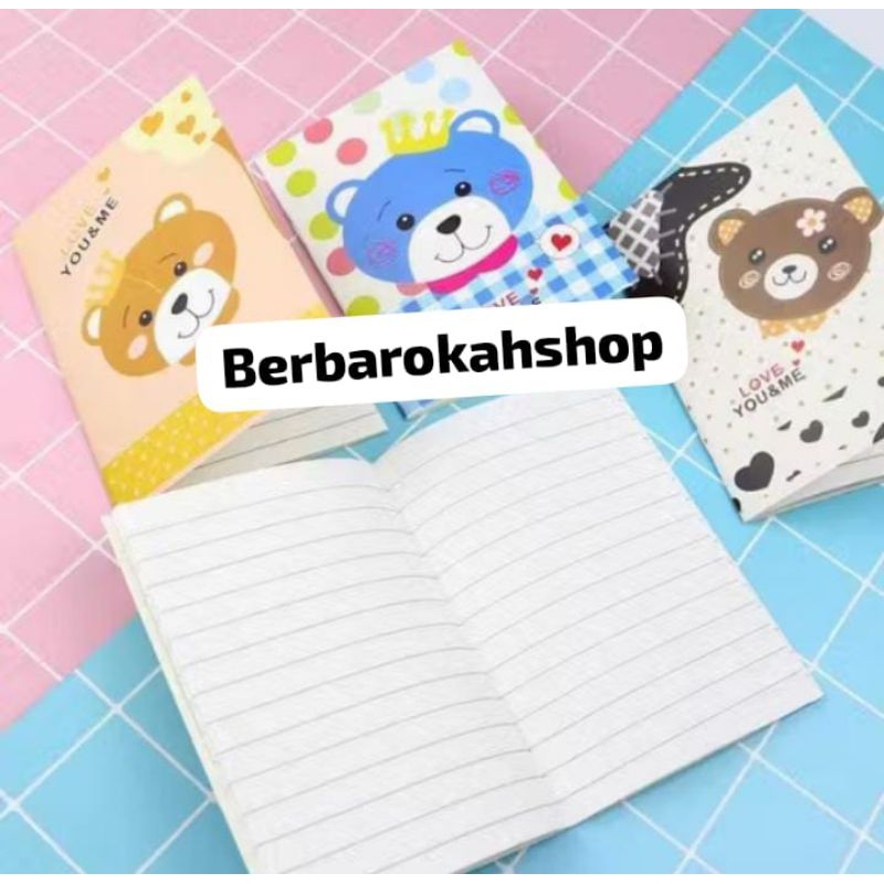 

Buku Tulis Mini Motif Kartun