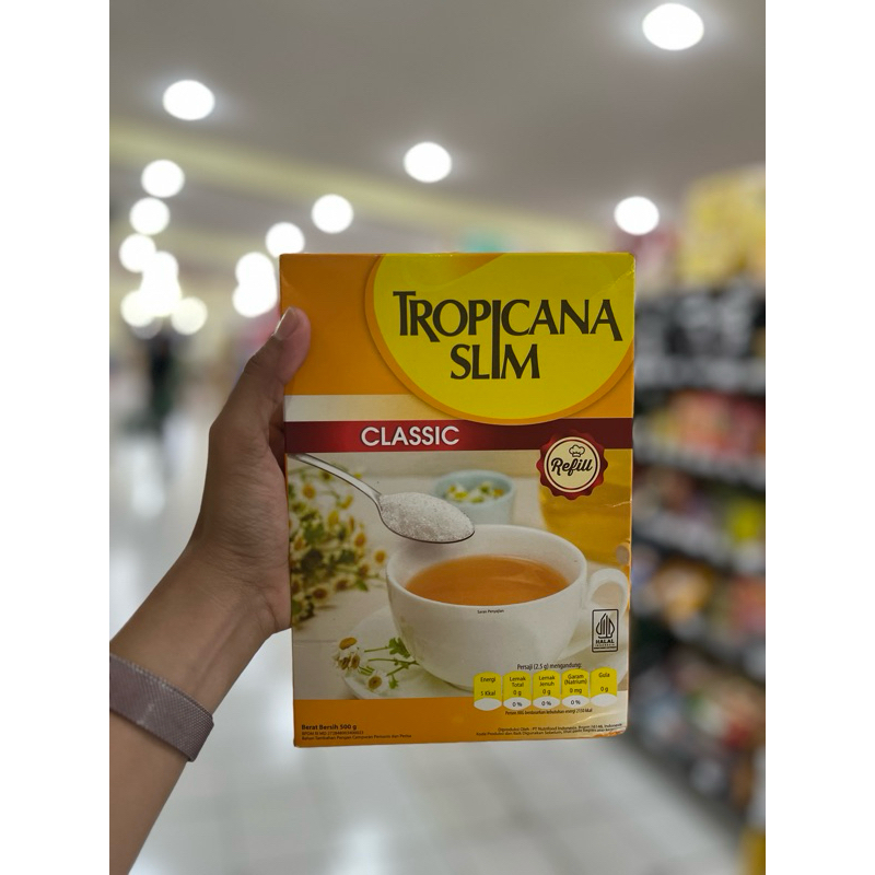 

Tropicana Slim Classic Refill 500gr
