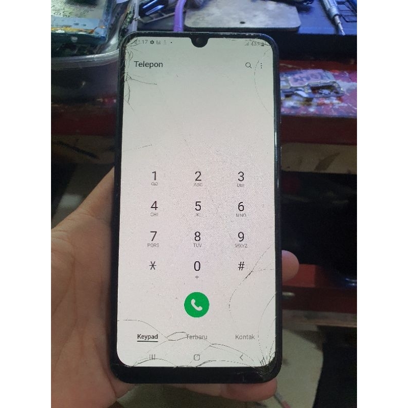 lcd SAMSUNG M30S/M21 ORI COPOTAN AMOLED MINUS RETAK GLAS