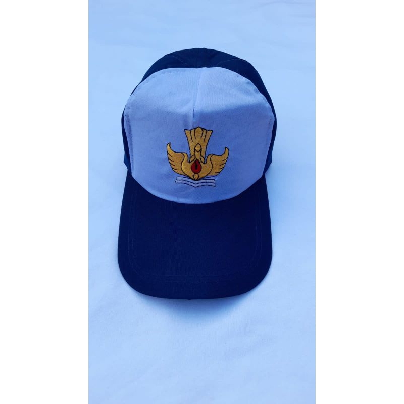 Topi SMP biru putih