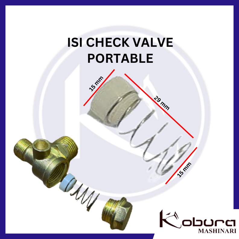 Isi Check Valve Poe Per Klep Kompresor Angin Kompresor Udara