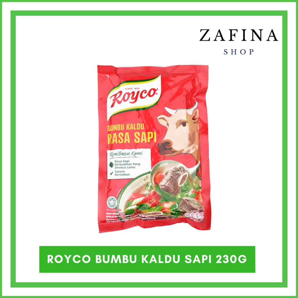 

Royco Bumbu Kaldu Rasa Sapi 230G