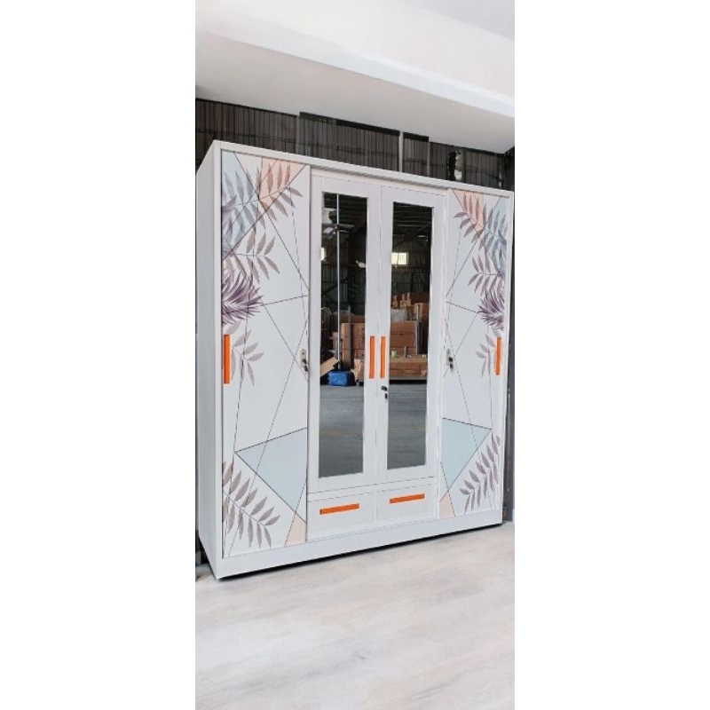 lemari besi 4 pintu