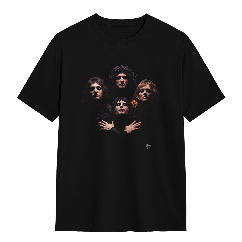 Queen (1975) T Shirt / Kaos Band -  Bohemian Rhapsody