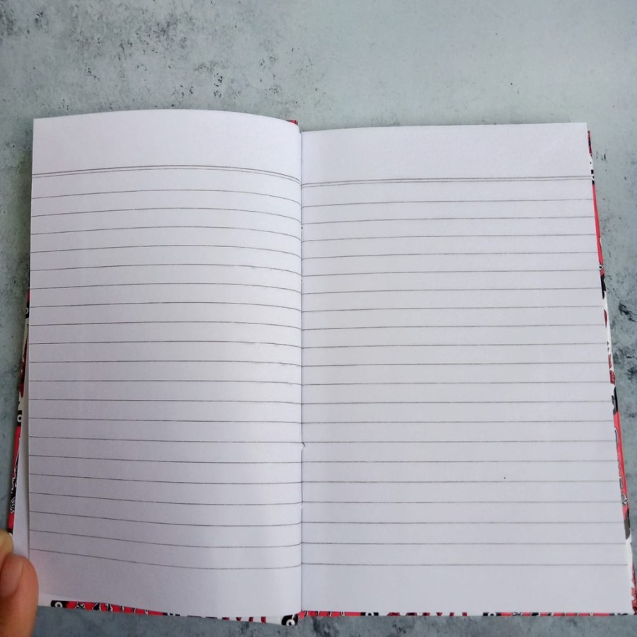 

Buku Tulis Hard Cover A6 GELATIK Octavo Book isi 100's