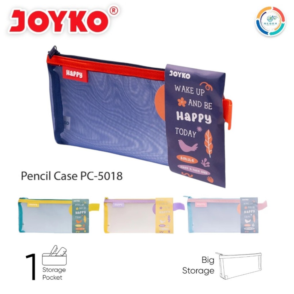 

Joyko Kotak Tempat Pensil Pencil Case PC-5018 | @ 1Pcs