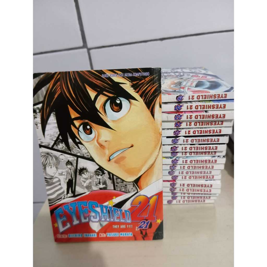 Koleksi Pribadi Komik Eyeshield 21 1 Set (vol 1-37)