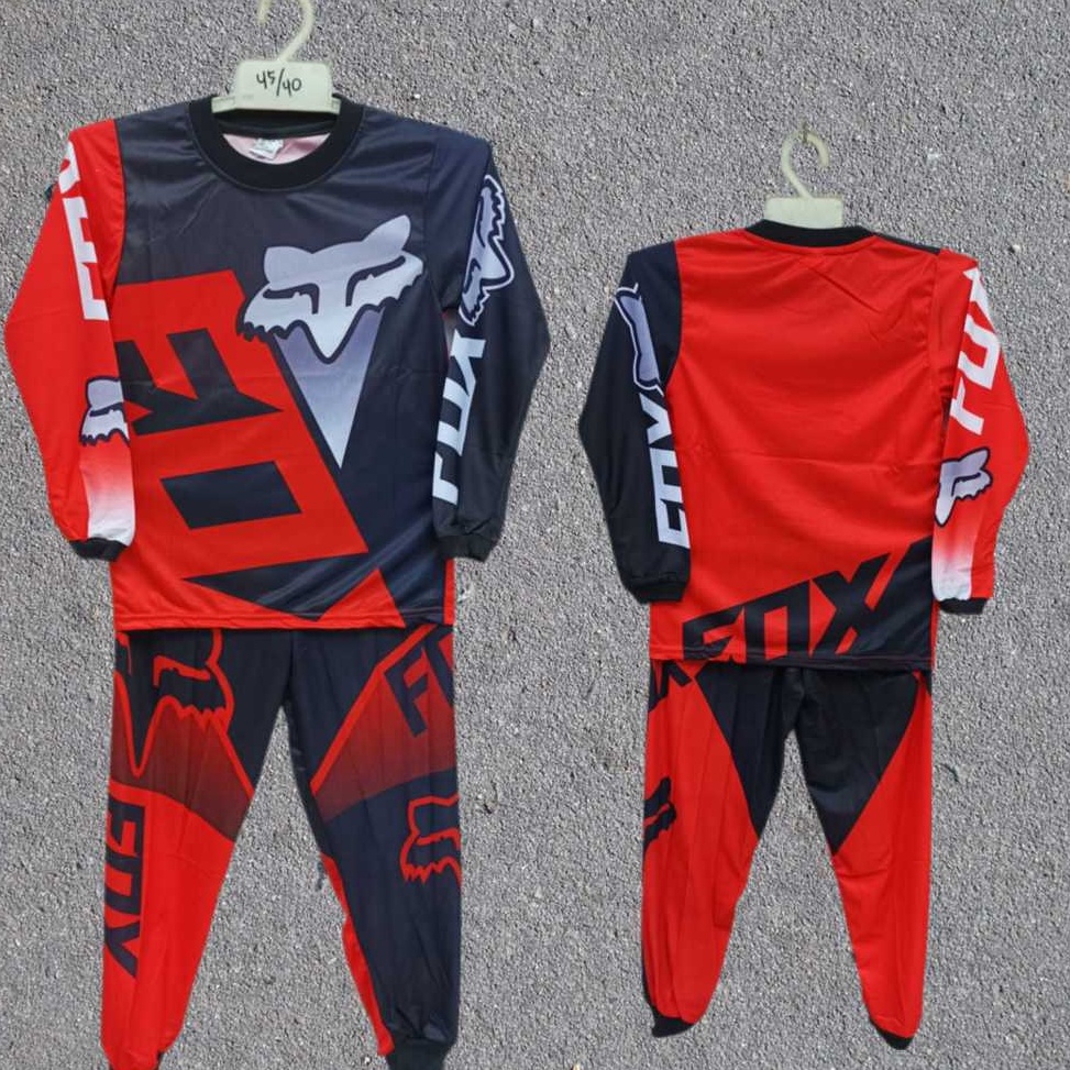 Produk Original baju cross anak murahjersey balap motor cross downhill size 212thn