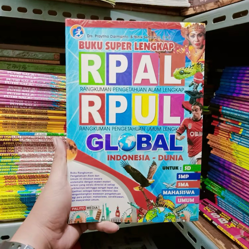 BUKU SUPER LENGKAP RPAL RPUL GLOBAL INDONESIA DAN DUNIA BESAR HVS ORIGINAL