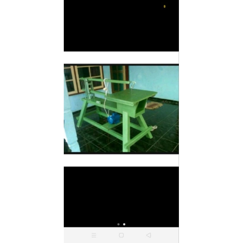 gergaji oklok rakitan kayu