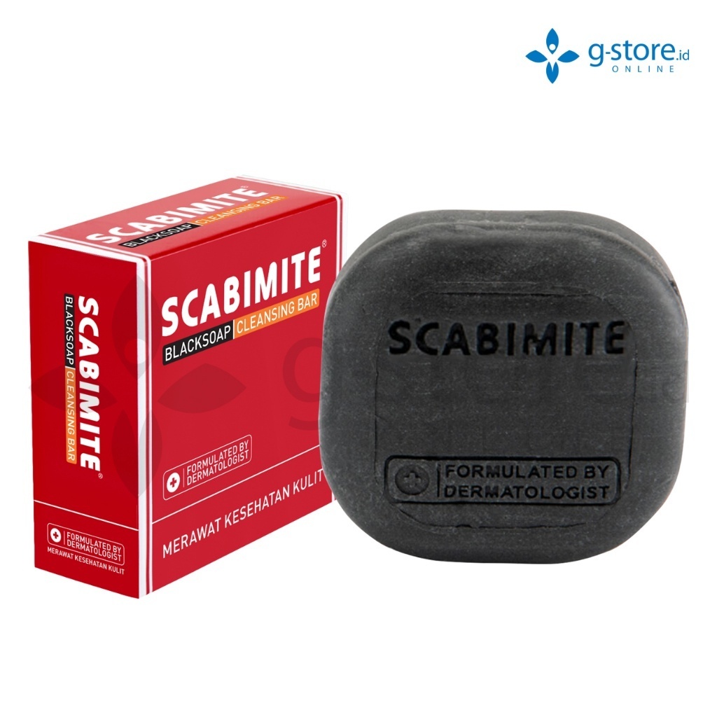 Scabimite Blacksoap Sabun Perawatan Kulit Gatal