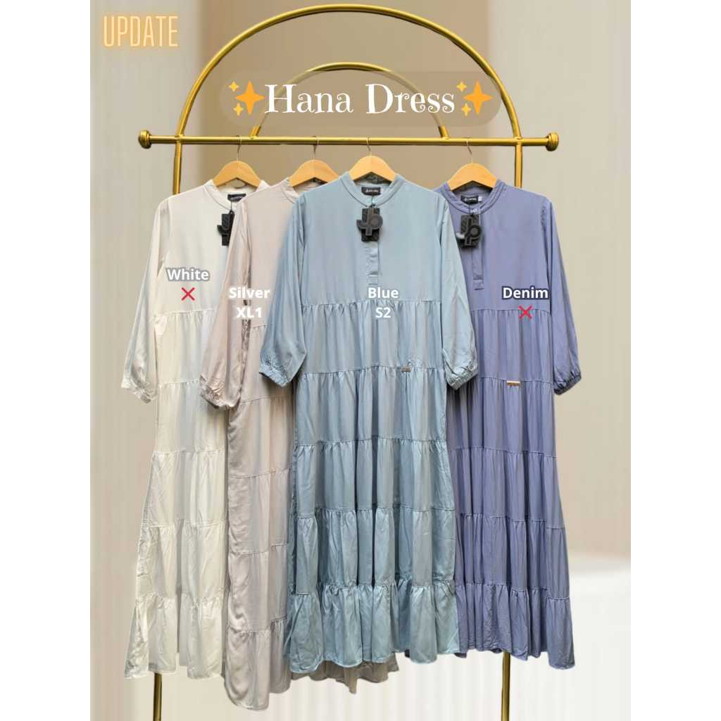 JOURNEY SCARVES - Dress Hana Gamis Wanita Panjang Syari Busui