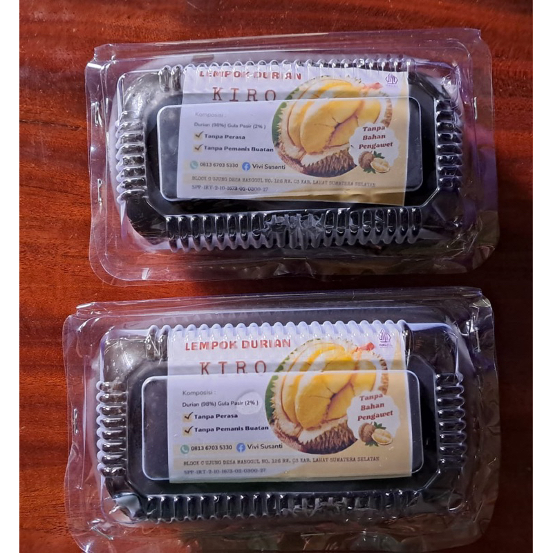 

Lempok durian asli lahat