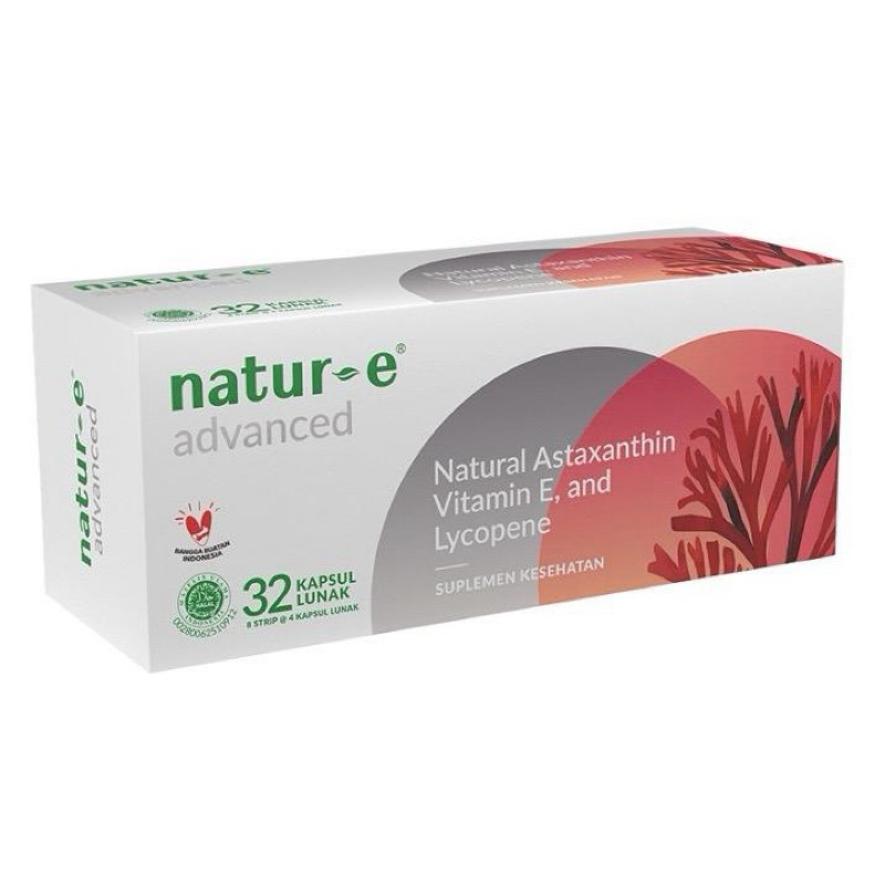 Natur-E Advanced Soft Capsule 32’s / Anti-Aging / Suplemen Kulit / NaturE / VitaminE / Paket Natur-E