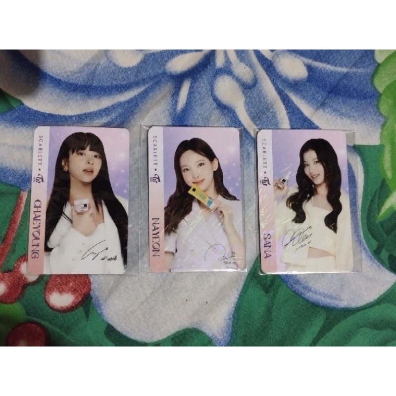 PC TWICE X SCARLET NAYEON CHAEYOUNG SANA