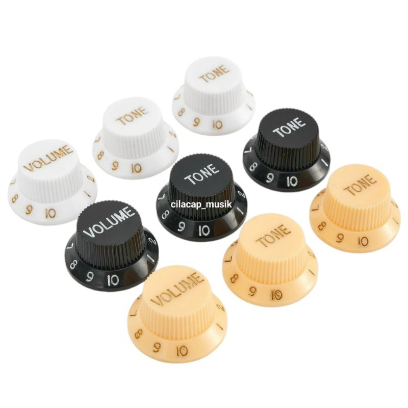 KNOB GITAR MODEL FENDER KNOB VOLUME KNOB TONE KNOB GITAR STRATOCASTER