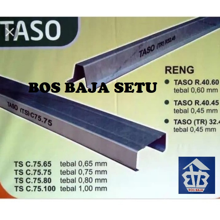 Baja Ringan C75 x 35 x 1MM Taso Az 100