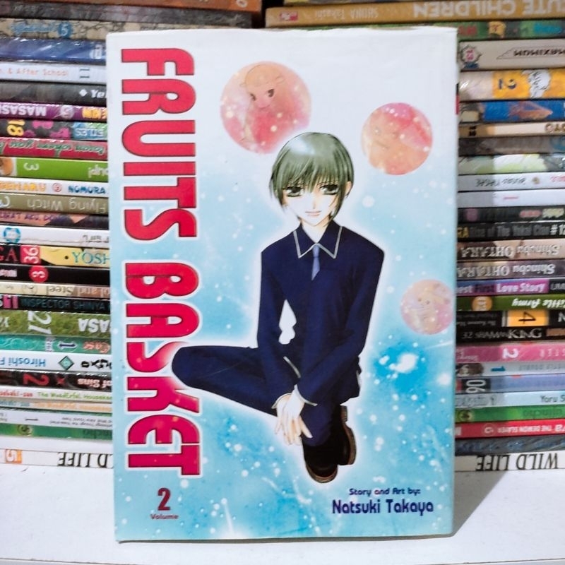 komik fruits basket vol 2 bahasa inggris terbitan chuang yi preloved
