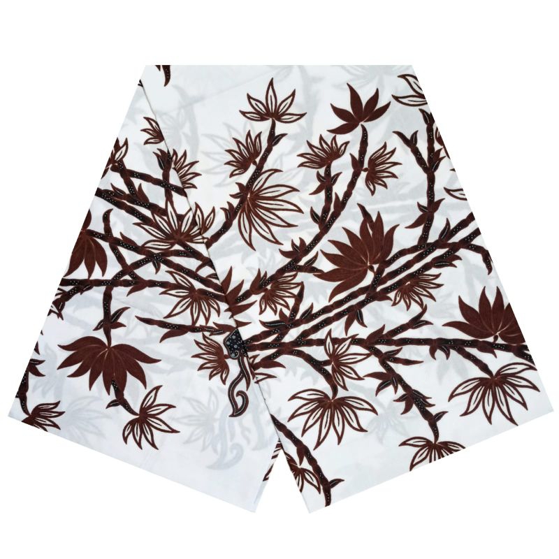 Gayaebatik Jarik Batik Motif Pohon Bambu Putih