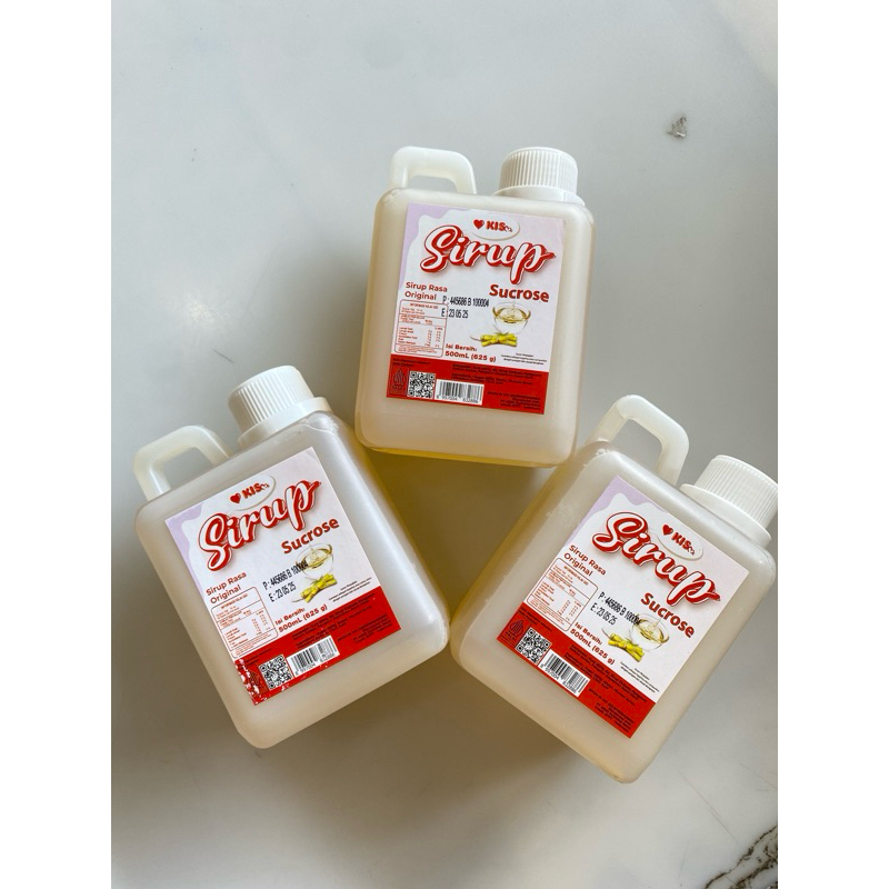 

Gula Cair Sucrose 500ml/Syrup Sucrose