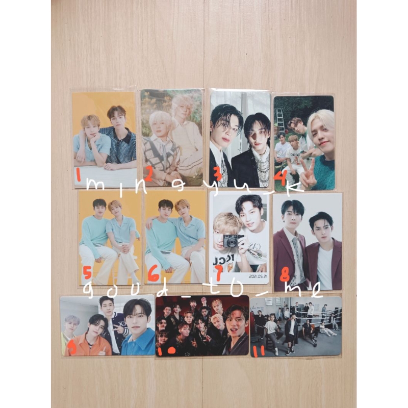 [ READY INA || FREE PC/MERCH OFFICIAL ] SEVENTEEN PC — OT13 UNIT MINWON JxW HHU GLITTER SELCA PHOTOC