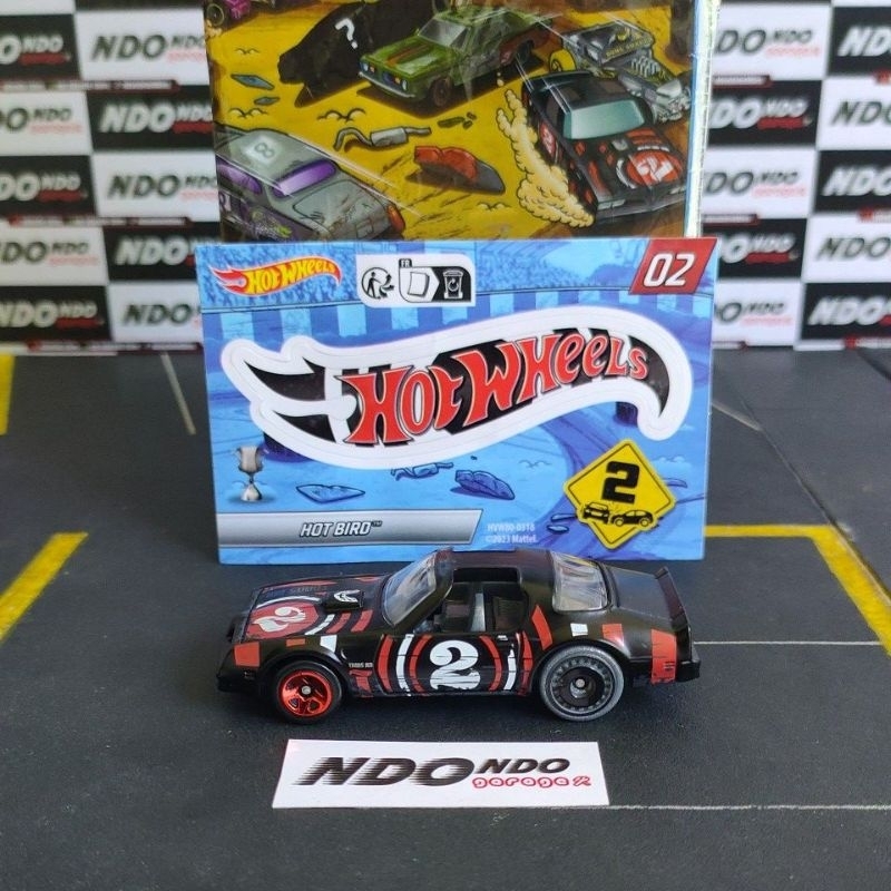 Hot Wheels Hot Bird Matte Black New Loose - 2024 Mystery Models
