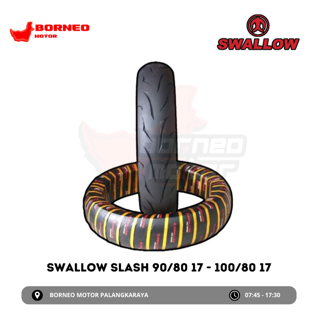 Ban Swallow SB 151 90/80 17 - 100/80 17 Tubeless Soft Compound